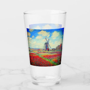 Monet Tulips Kvarn Glaskopp