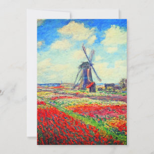 Monet Tulips Kvarn Meddelande