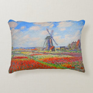 Monet Tulips Kvarn Prydnadskudde