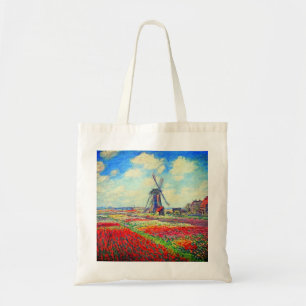 Monet Tulips Kvarn Tygkasse