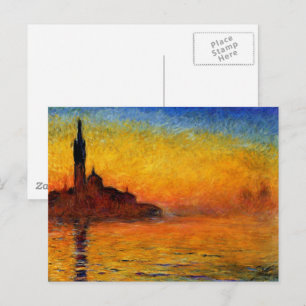 Monet - Twilight Venice Vykort