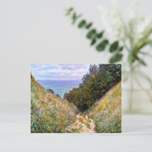 Monet - Väg vid La Cavee, Pourville Vykort