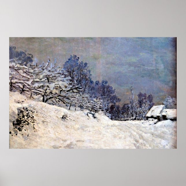 Monet - Vägen framför Saint Simeon Farm Poster (Framsidan)