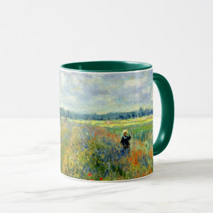Monet - Vallmo fält, Argenteuil Mugg