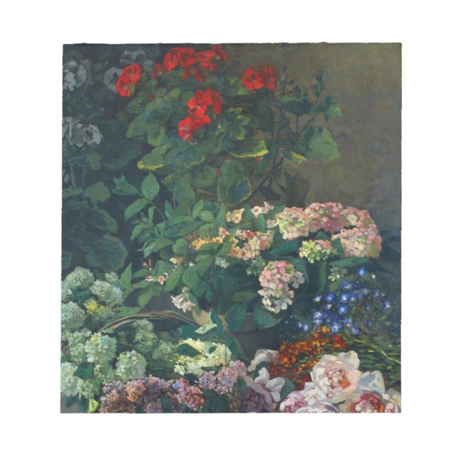 Monet Vår blommor Anteckningsblock (Framsida)