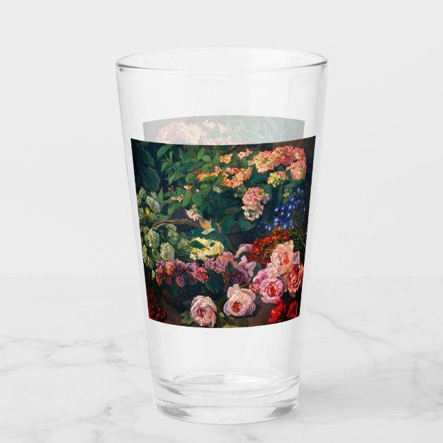 Monet Vår blommor Glaskopp (Framsida)