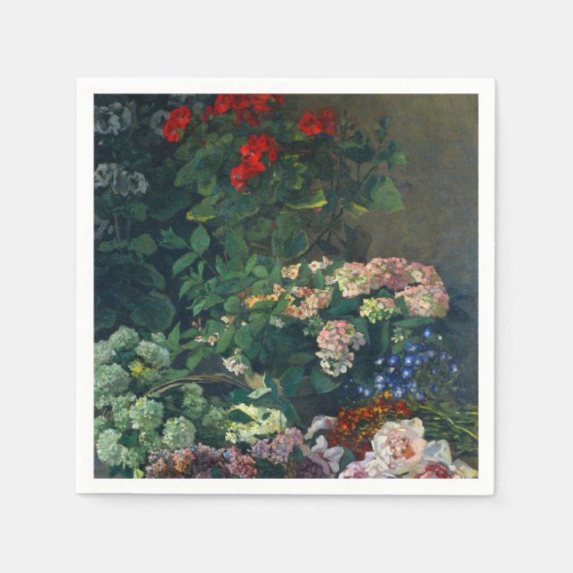Monet Vår blommor Pappersservett (Framsidan)