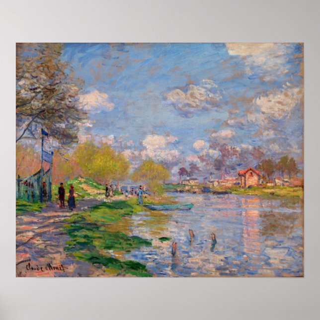 Monet - Vår efter not Poster (Framsidan)
