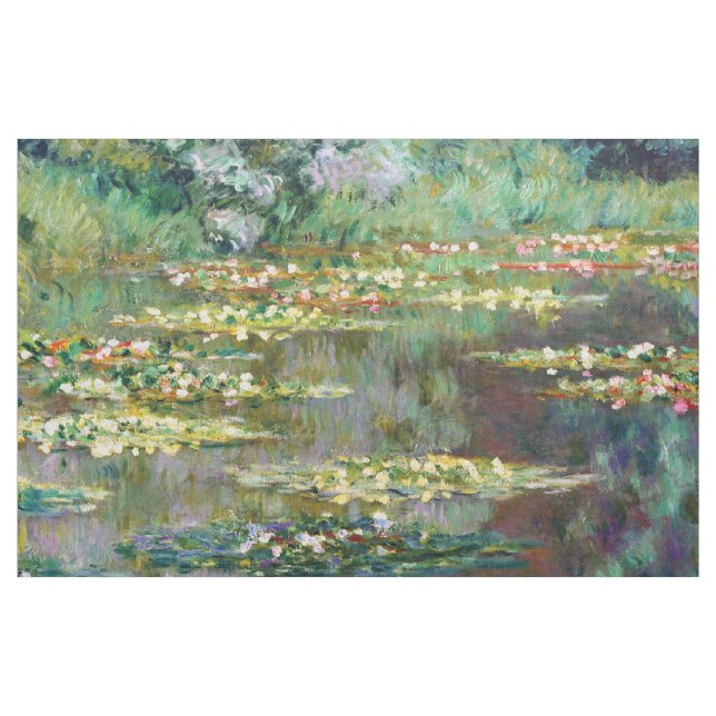 Monet Vatten Lilies (1904) Fine Art Tyg (Yard)