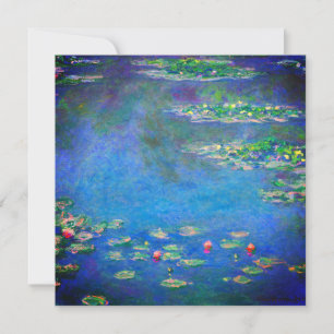 Monet Vatten Lilies 1906 Inbjudningar