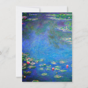 Monet Vatten Lilies 1906 Inbjudningar
