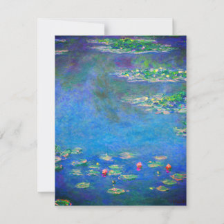 Monet Vatten Lilies 1906-kort