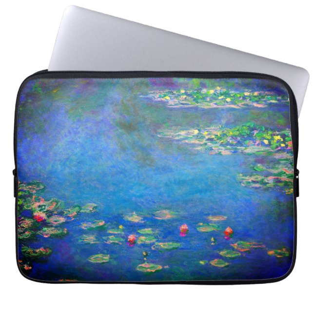 Monet Vatten Lilies 1906 Laptop Fodral (Framsidan)