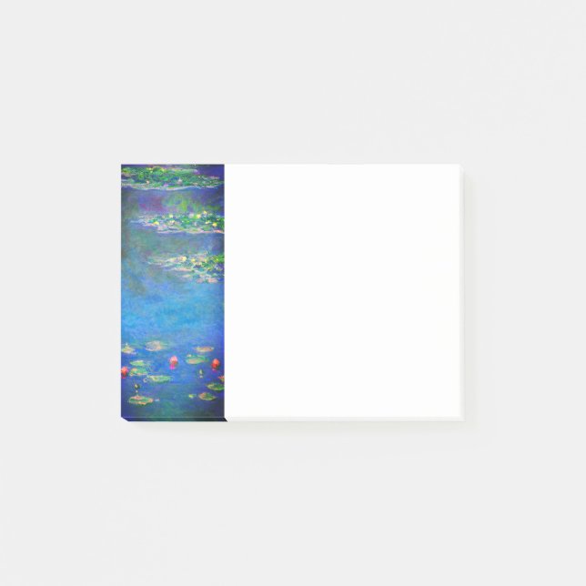 Monet Vatten Lilies 1906 Post-it Block (Framsida)