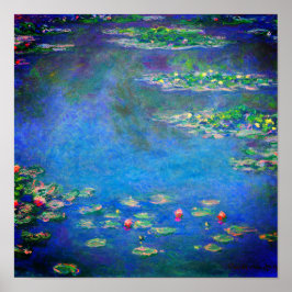 Monet Vatten Lilies 1906 Poster