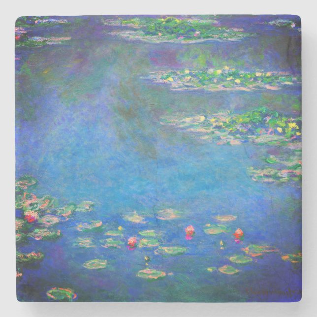 Monet Vatten Lilies 1906 Stenunderlägg (Framsidan)