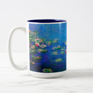 Monet Vatten Lilies 1906 Två-Tonad Mugg