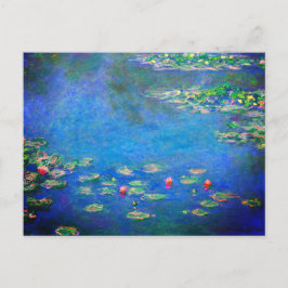 Monet Vatten Lilies 1906 Vykort