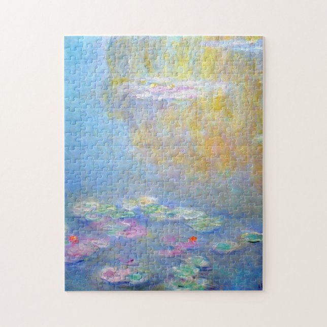 Monet Vatten Lilies 1908 Fine Art Pussel (Vertikal)