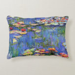 Monet - Vatten Lilies, 1916, accent Pillow Prydnadskudde<br><div class="desc">Claude Monets berömd,  Vatten Lilies,  1916</div>