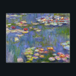 Monet Vatten Lilies 1916 års inbjudningar<br><div class="desc">Monet Vatten Lilies 1916 inbjudningar. Oljemålning på arbetsyta från 1916. Franskens imponerande Claude Monet är fortfarande berömd och älskad för de vatten-lilja som han skapat på sin trädgårdsdamm i Giverny. Den här målningen i vatten är från 1916 och avslöjar Monets steg mot ökad abstraktion och mer varierat färg. De vatten...</div>