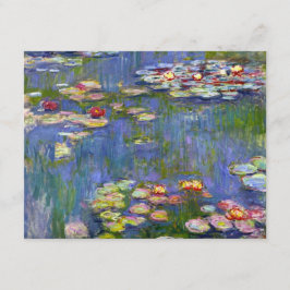 Monet Vatten Lilies 1916 års inbjudningar