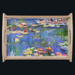 Monet-Vatten Lilies, 1916  Frukostbricka<br><div class="desc">Claude Monets berömd,  Vatten Lilies 1916</div>