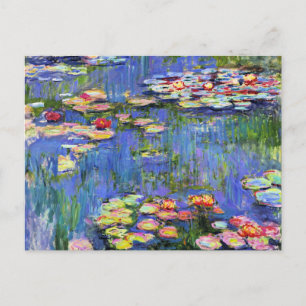 Monet - Vatten Lilies, 1916, kort
