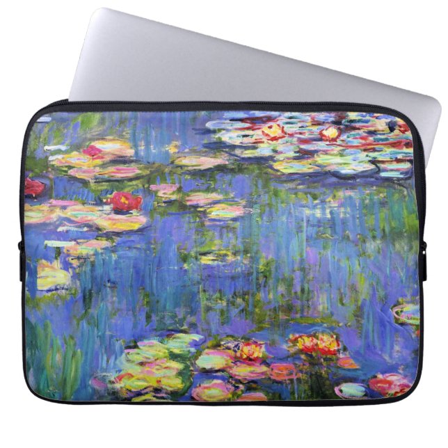 Monet-Vatten Lilies, 1916  Laptop Fodral (Framsidan)