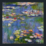 Monet Vatten Lilies 1916 Poster<br><div class="desc">Monet Vatten Lilies 1916 poster. Oljemålning på arbetsyta från 1916. Franskens imponerande Claude Monet är fortfarande berömd och älskad för de vatten-lilja som han skapat på sin trädgårdsdamm i Giverny. Den här målningen i vatten är från 1916 och avslöjar Monets steg mot ökad abstraktion och mer varierat färg. De vatten...</div>
