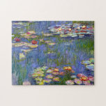 Monet Vatten Lilies 1916 Pussel<br><div class="desc">Monet Vatten Lilies 1916. Oljemålning om duk från 1916. Franskens imponerande Claude Monet är fortfarande berömd och älskad för vatten lilymålningarna som han skapat på sin trädgårdsdamm i Giverny. Denna speciella målning av lilja i vatten är från 1916 och avslöjar Monets steg mot ökad abstraktion och mer varierade färger. De...</div>