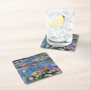 Monet-Vatten Lilies, 1916 Underlägg Papper Kvadrat