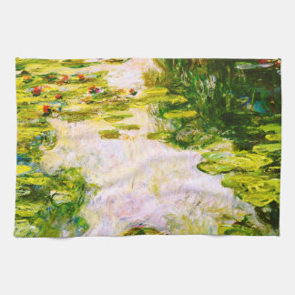 Monet Vatten Lilies 1917-1919 Fine Art Kökshandduk