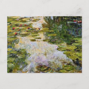 Monet - Vatten Lilies 1917-1919 Vykort