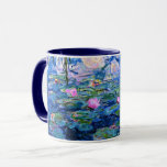 Monet: Vatten Lilies 1919, berömd Mugg<br><div class="desc">Claude Monet: Vatten Lilies Red,  1919,  Impressionistisk konst mugg.</div>