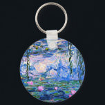 Monet: Vatten Lilies 1919, berömd Nyckelring<br><div class="desc">Claude Monet: Vatten Lilies,  1919,  vacker bra konsmålning</div>