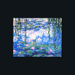 Monet - Vatten Lilies 1919 Canvastryck<br><div class="desc">Claude Monets berömd,  Vatten Lilies,  1919.</div>