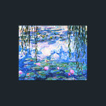 Monet - Vatten Lilies 1919 Canvastryck<br><div class="desc">Claude Monets berömd,  Vatten Lilies,  1919.</div>