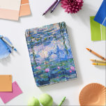 Monet - Vatten Lilies 1919 iPad Pro Skydd<br><div class="desc">Claude Monet 1919-målning,  Vatten Lilies (rosa)</div>