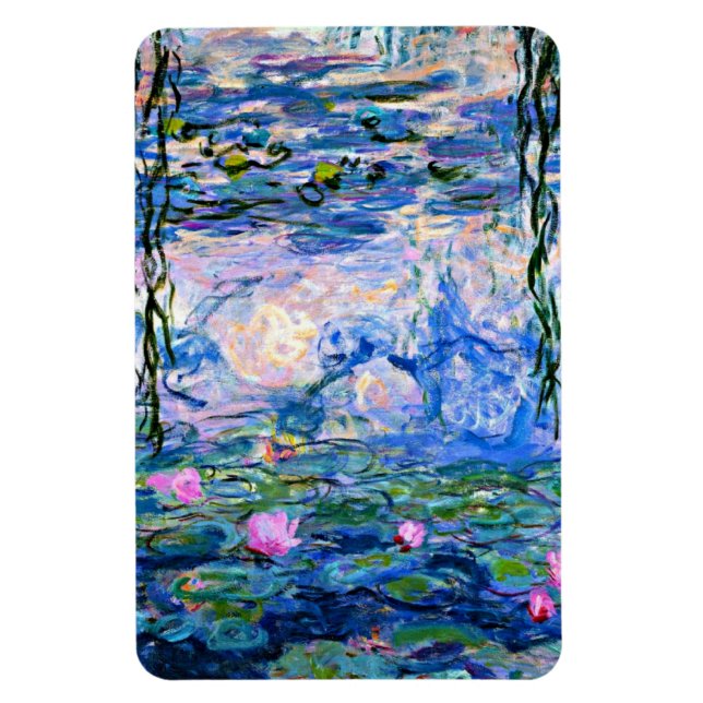 Monet - Vatten Lilies, 1919 Magnet (Vertikal)