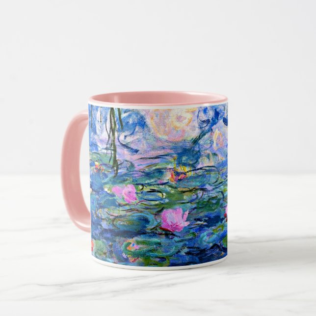 Monet: Vatten Lilies 1919 Mugg (Framsida vänster)