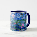 Monet: Vatten Lilies, 1919 Mugg<br><div class="desc">Claude Monet: Vatten Lilies,  1919,  berömd tavla.</div>