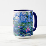 Monet: Vatten Lilies 1919 Mugg<br><div class="desc">Claude Monet: Vatten Lilies Red,  1919,  berömd tavla.</div>