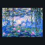 Monet: Vatten Lilies 1919 Poster<br><div class="desc">Monet: Vatten Lilies 1919 poster.</div>