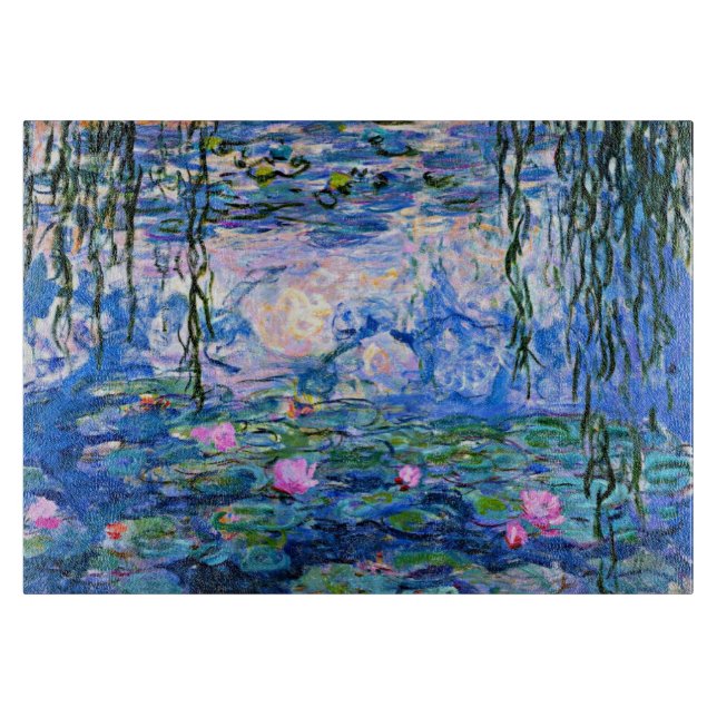 Monet-Vatten Lilies, 1919, rosa (Framsidan)