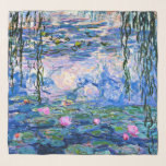 Monet - Vatten Lilies, 1919 Sjal<br><div class="desc">Vatten Lilies,  1919,  berömd-målning av Claude Monet</div>