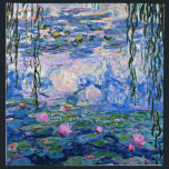 Monet - Vatten Lilies, 1919 Tygservett<br><div class="desc">Claude Monet bra art-tavla,  Vatten Lilies,  1919</div>