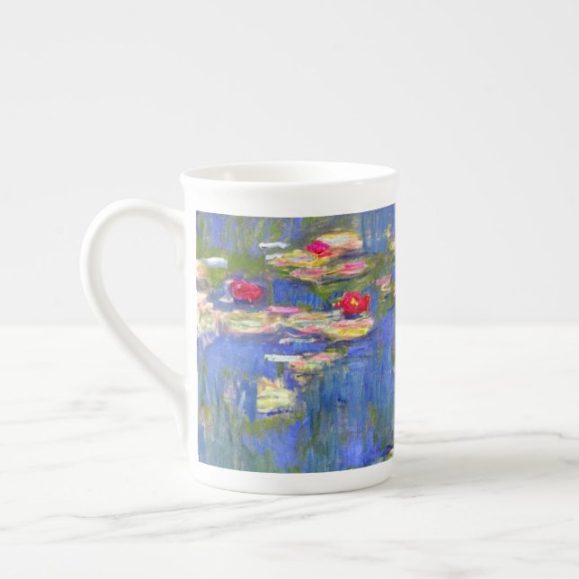 Monet Vatten Lilies  Benporslin Mugg (Vänster)
