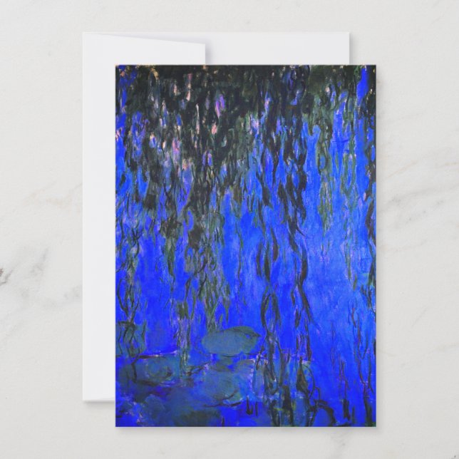 Monet Vatten Lilies Card (Framsida)