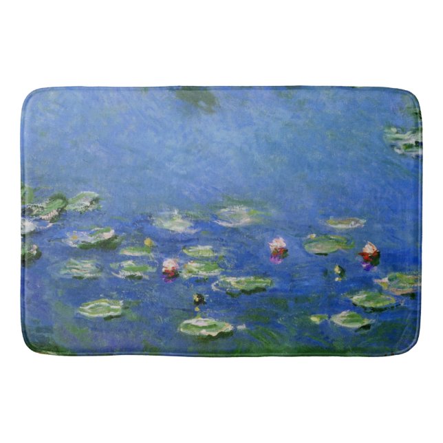 Monet Vatten Lilies Fine Art (1906) Badrumsmatta (Framsidan)